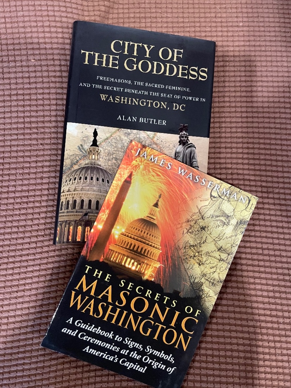 Secrets of Masonic Washington & City of the Goddess - 2 Book Set!
